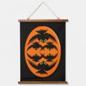 Halloween Crows Hangend Wandkleed (Voorkant)