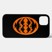 Halloween Crows iPhone Case (Achterkant (horizontaal))