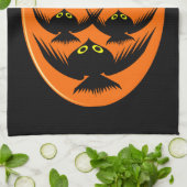 Halloween Crows Kitchen Towel Theedoek (Gevouwen)