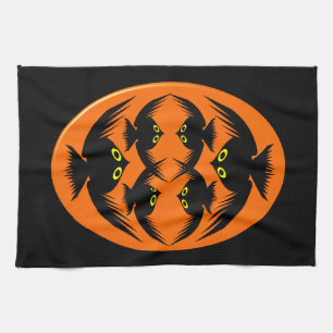 Halloween Crows Kitchen Towel Theedoek