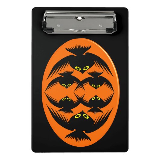 Halloween Crows Mini Klembord (Voorkant)