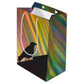 Halloween Crows of Blackbird The Raven Medium Cadeauzakje (Achterkant Gekanteld)