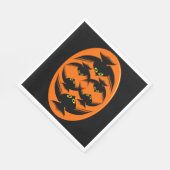 Halloween Crows Paper Napkins Servetten (Hoek)