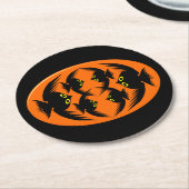 Halloween Crows Paper Onderzetters (Gebogen)