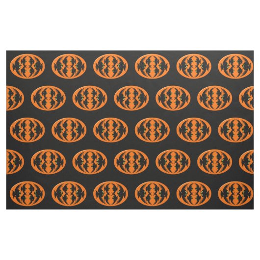 Halloween Crows patterned Fabric Stof (Fat Quarter)