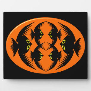 Halloween Crows Plaque Fotoplaat