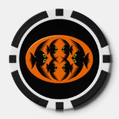 Halloween Crows Poker Chips (Voorkant)