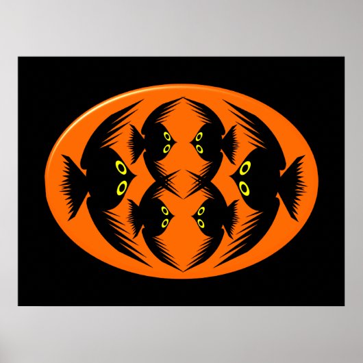 Halloween Crows Poster (Voorkant)