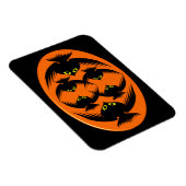 Halloween Crows Premium Magnet Magneet (Rechterzijde)