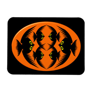 Halloween Crows Premium Magnet Magneet