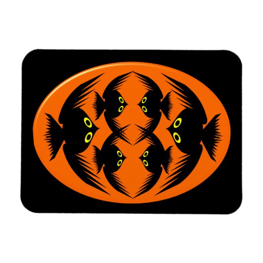 Halloween Crows Premium Magnet Magneet (Horizontaal)