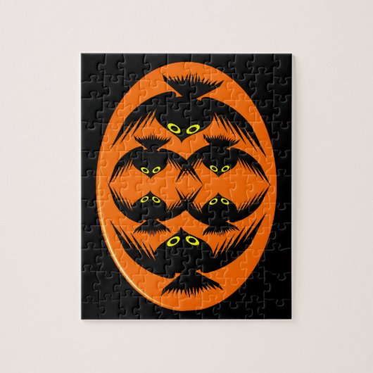 Halloween Crows Puzzle Legpuzzel (Verticaal)