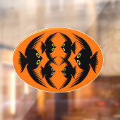 Halloween Crows Raamsticker (Vel 2)
