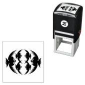 Halloween Crows Self Inking Stamp Zelfinktende Stempel (In situ)