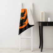 Halloween Crows Sherpa Blanket Sherpa Deken (In situ)