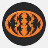 Halloween Crows Sticker (Voorkant)