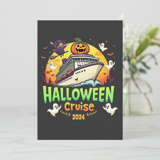 Halloween Cruise 2024 Griezeltrip voor het hele ge Aankondiging (Staand voorkant)