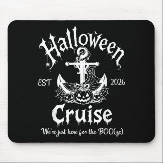 Halloween Cruise 2026 waren hier voor drankjes mat Muismat