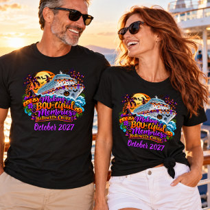 Halloween-cruise om mooie herinneringen te maken t-shirt