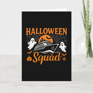 Halloween Cruise Squad 2025 Familie Cruise Bemanni Kaart