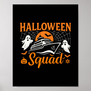 Halloween Cruise Squad 2025 Familie Cruise Bemanni Poster