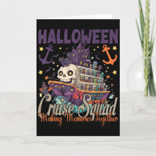 Halloween Cruise Squad 2025 Halloween Trip Familie Kaart