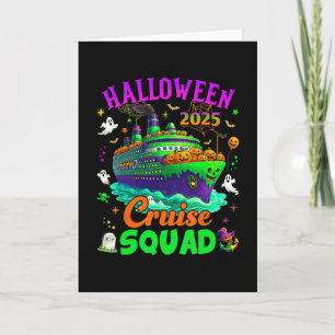 Halloween Cruise Squad 2025 Matching Cruising Crui Kaart
