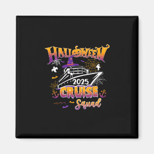 Halloween Cruise Squad 2025 Overeenkomstige Famili Magneet