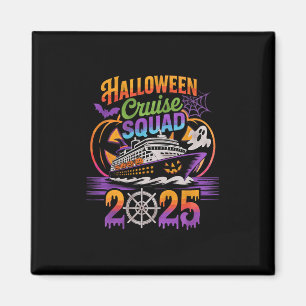 Halloween Cruise Squad 2025 Overeenkomstige Vaarpl Magneet