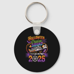 Halloween Cruise Squad 2025 Overeenkomstige Vaarpl Sleutelhanger