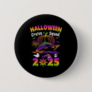 Halloween Cruise Squad 2025 Pompoen Soky Seizoen F Ronde Button 5,7 Cm