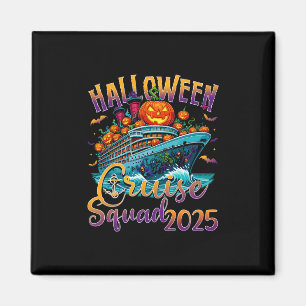 Halloween Cruise Squad 2025 Vakantie Matching Fami Magneet