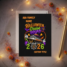 Halloween Cruise Squad 2026 Matching Cruisen