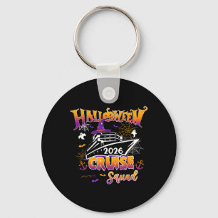 Halloween Cruise Squad 2026 Matching Familie Sleutelhanger