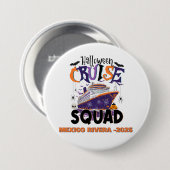 Halloween Cruise Squad Aangepast  Ronde Button 7,6 Cm (Voorkant /achterkant)