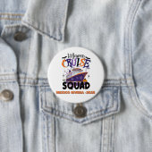Halloween Cruise Squad Aangepast  Ronde Button 7,6 Cm (In situ)