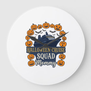 Halloween Cruise Squad Mama Schip Pompoenen Vleerm Grote Klok