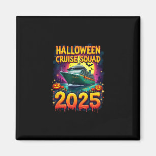 Halloween Cruise Squad Matching Outfit Griezelige Magneet