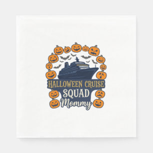 Halloween Cruise Squad Moeder Schip Pompoenen Vlee Servet