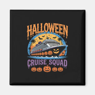 Halloween Cruise Squad Overeenkomstige Groep Spook Magneet