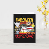 Halloween Cruise Squad Rubber Eend Jacht Schip Bo Kaart (Gele Bloem)