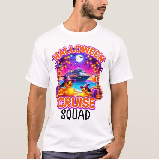 Halloween Cruise Squad Shirts (Voorkant)