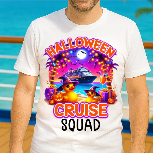 Halloween Cruise Squad T-shirts