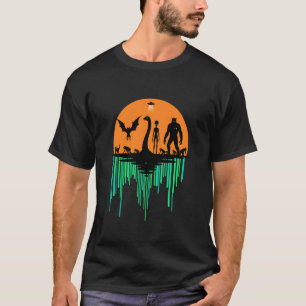 Halloween Cryptid Kat Alien Verjaardag Kinderen T-shirt