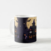 Halloween Cup Design for Coffee and Tea Lovers Koffiemok (Voorkant links)