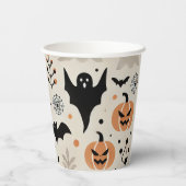 Halloween cup papieren bekers (Achterkant)