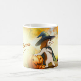Halloween cup with cute animals koffiemok