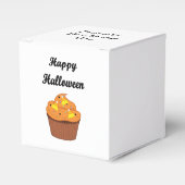 Halloween Cupcake Bedankdoosjes (Voorkant Zijde)