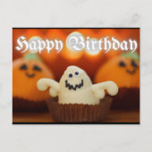 Halloween Cupcake Birthday Briefkaart (Voorkant)