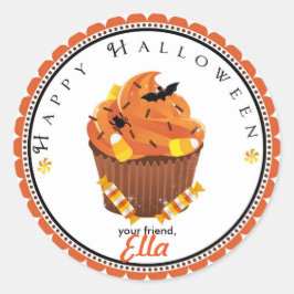 Halloween cupcake goottas bevoordeelt stickers